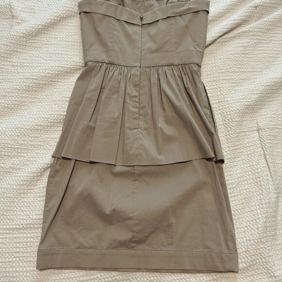 NWT BCBG MaxAzria Huxley Dress in Pumice Size 0 - Picture 2 of 5